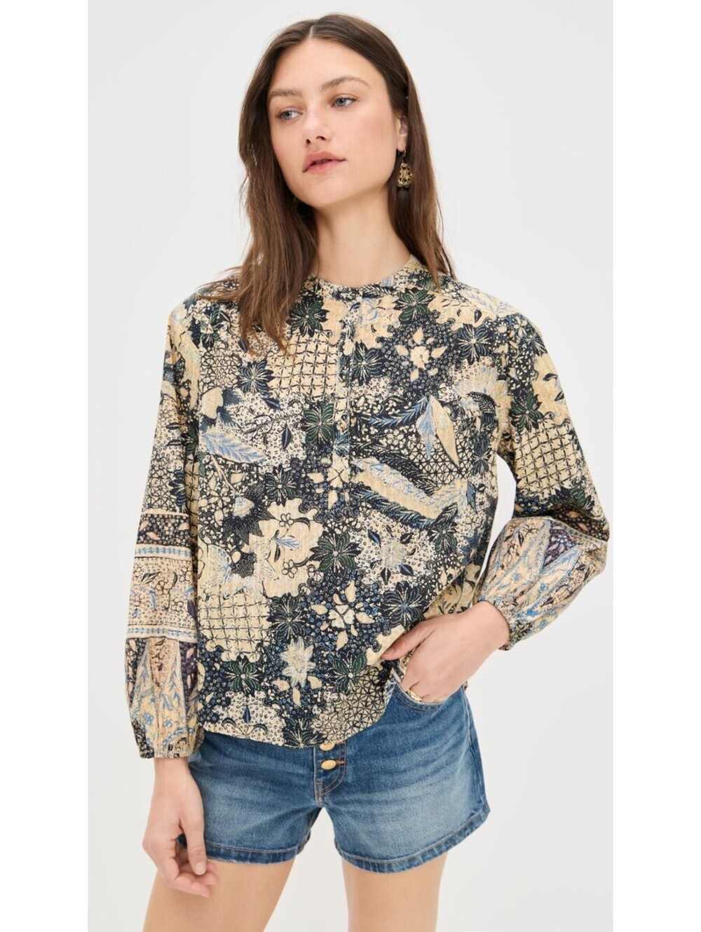 Ulla Johnson Harlowe Bellflower Blouse, $320 NWT, Size 0-2661